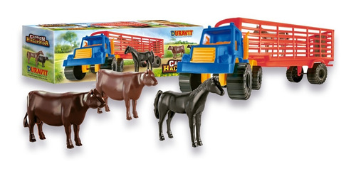 Camion Semi Hacienda Caballos Vacas Animal Duravit