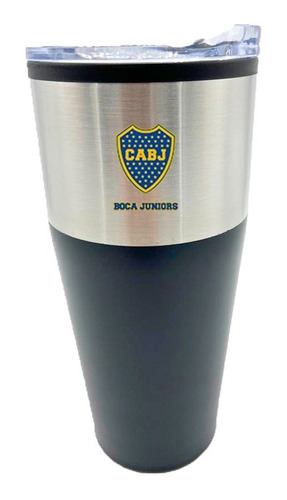 Genial Vaso Jarro Termico Con Tapa, Con Grabado Boca Juniors