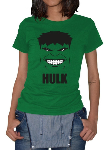 Playera Mujer Hulk Mod-2