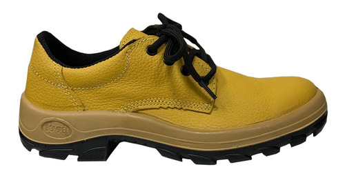 Zapato Seguridad Bracol Puntera Plástica Amarillo