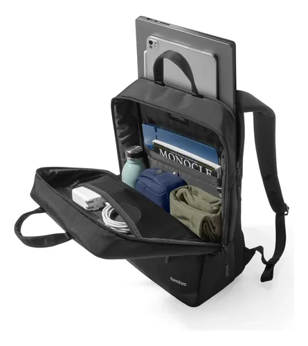 Mochila Tomtoc Navigator T71 M Para Notebook Negro