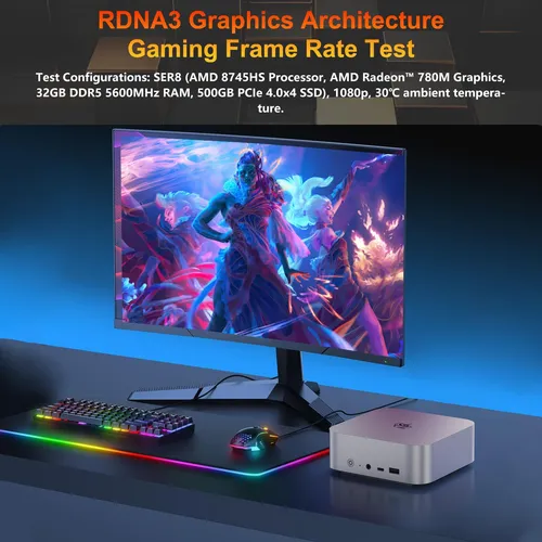 Beelink Ser8 Mini Pc Amd Ryzen 7 32gb 1tb 4k