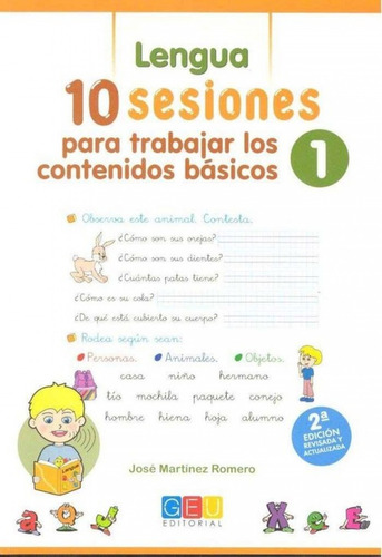 Libro - 10 Sesiones Para Trabajar Los Contenido Básicos : Le