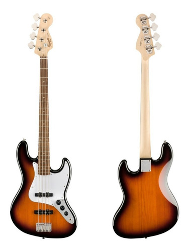 Bajo Electrico Fender Squier Affinity Series Jazz Bass Cantidad de cuerdas 4 Color Sunburst Orientación de la mano Diestro