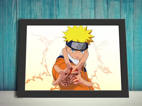 Lindo Quadro Decorativo Naruto Classico