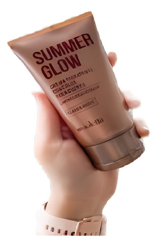 Crema Hidratante Corporal Luminosidad Satinada Summer Glow Fragancia Coco