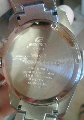 Relógio Casio Edifice Red Bull Efr-556tr Toro Rosso 50mm