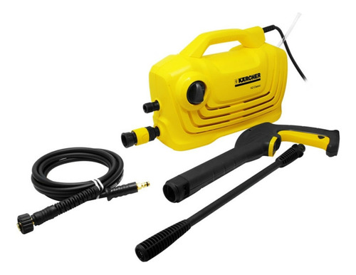 Hidrolavadora Eléctrica De Alta Presión K2 Classic Karcher Color Amarillo