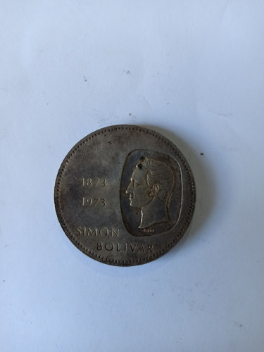 Antiguo Doblon De Plata 1973 Conmemorativo! Oferta! (Usado)