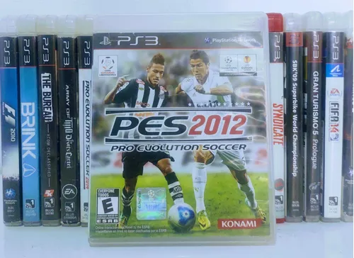 Jogo pes 2012 Ps3 - Playstation 3 - Play 3 mídia física original pro  evolution soccer 2012