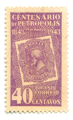 C179 - Centenário Da Cidade De Petrópolis - Rj 1943 - L.6460