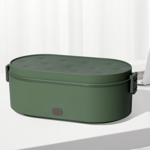 Calentador De Alimentos A Prueba De Fugas, Fiambrera Verde