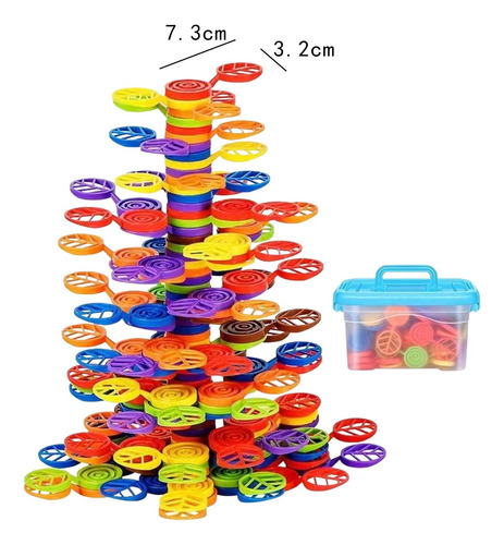 Bloque De Equilibrio Educativo Toys Para Niños 120 Piezas