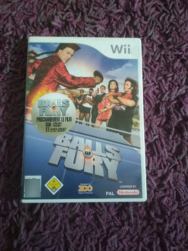 Balls Fury Para Nintendo Wii Original Pal