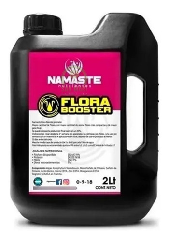 Namaste Flora Booster 2 Lt. Fertilizante De Floración 