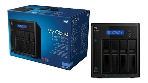 Disco duro externo Western Digital My Cloud Expert EX4100 WDBWZE0000NBK-NESN 24TB negro