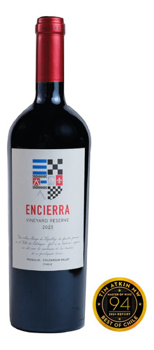 Box 6 Botellas Vino Encierra Vineyard Reserve 2021