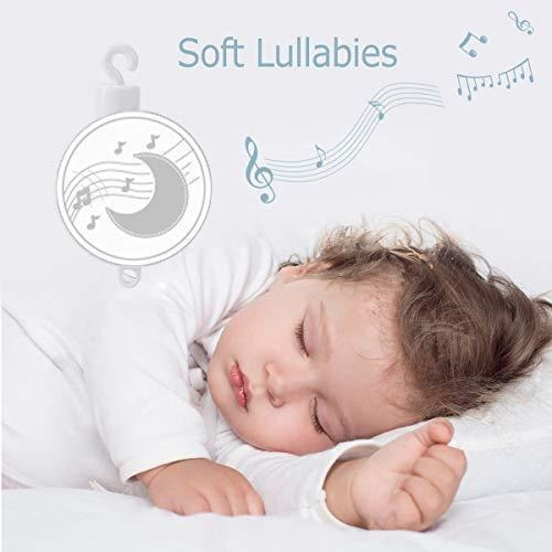 Wpd Móvil Cuna Musical Para Bebé Con Peluche Giratorio