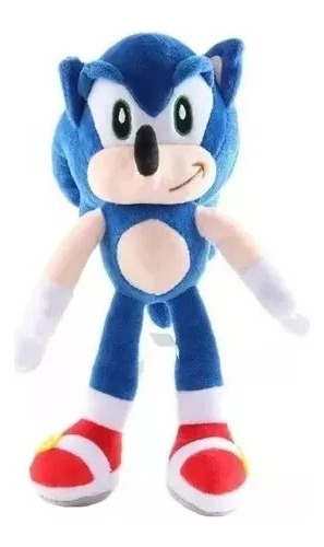 Peluche Sonic Erizo Azul Importado Para Niños