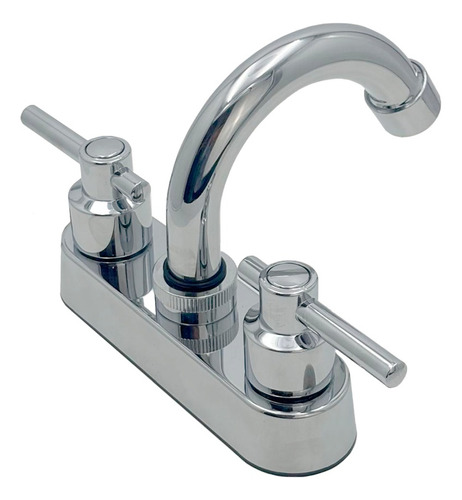 Mezcladora Para Lavabo De 4 Pulgadas Dica Acabado Cromo Acabado Cromado