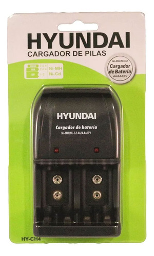 Cargador Universal De Pilas Hyundai Aa/aaa/9v/c/d