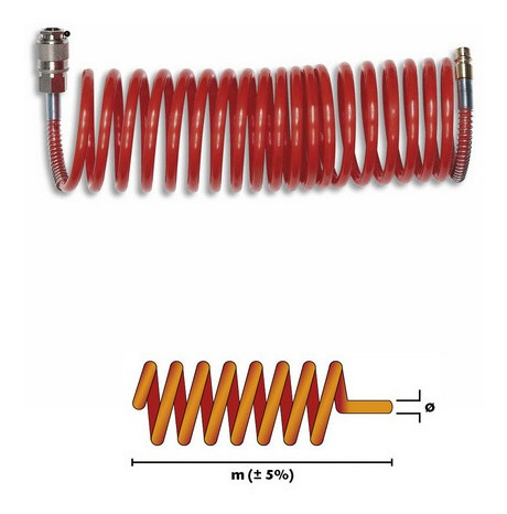 Manguera Espiral De 6x8 20mts Gav