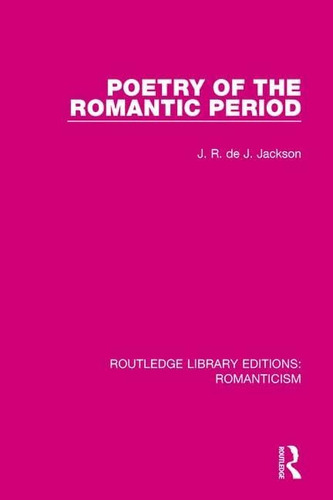 Libro: Poesía Del Período Romántico (ediciones De La De