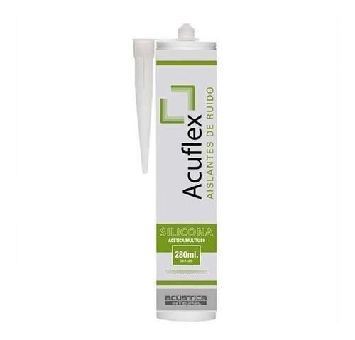 Imagen 1 de 3 de Silicona Multiproposito Acuflex En Pomo 280ml