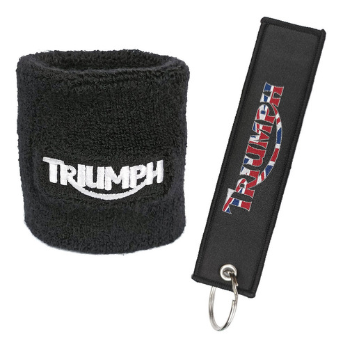 Imagem 1 de 10 de 1meia Triumph Protetor Reservatório Fluído Freio +1 Chaveiro