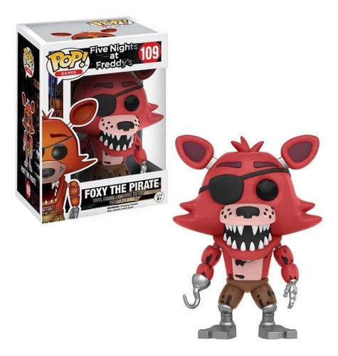 Foxy El Pirata Funko Pop 109 / Five Nights At Freddys Fnaf