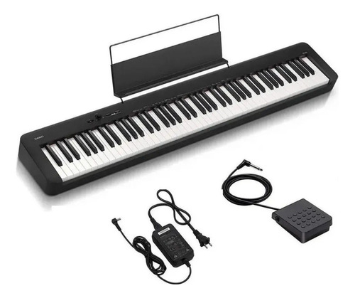 Piano Digital Casio Cdp-s110 + Funda + Soporte - Plus