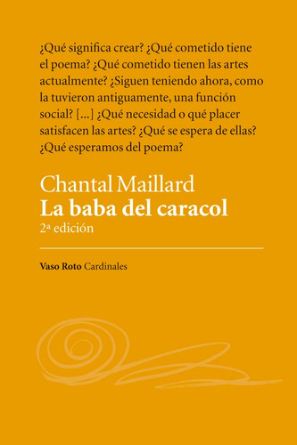 Baba Del Caracol,la Ne - Maillard,chantal