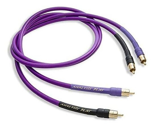 Cables De Conexion De Audio Analysis Plus Oval One Rca, 2...