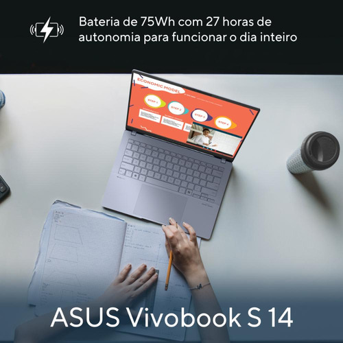 Notebook Asus Vivobook S14 Core Ultra 7 32gb 1tb Ssd W11