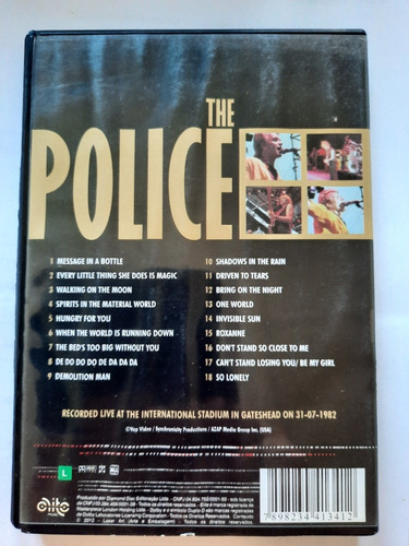 The Police - Live Ghost In The Machine - Dvd -