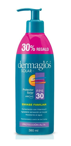 Protector Solar Dermaglos Factor 30