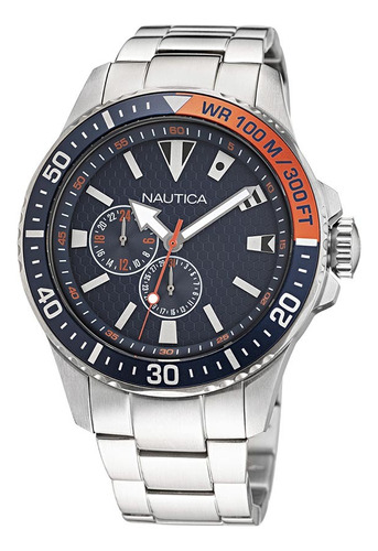 Reloj Nautica Hombre Napfrf030 Acero