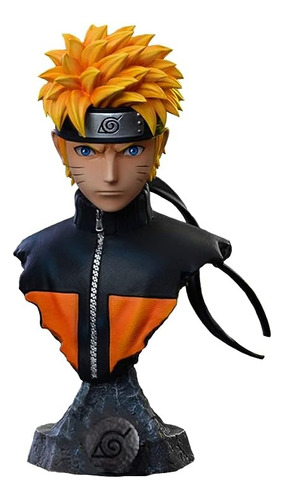 Naruto Figura Naruto Shippuden Colección Anime Busto + Obseq