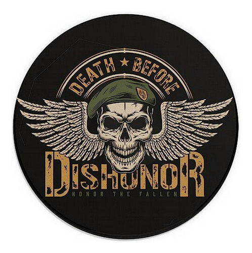 Alfombrilla De Ratón Death Before Dishonor Honor The Fallen 