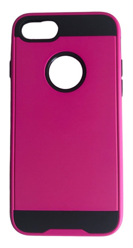 Funda Para iPhone 7 - 6 - 6s Super Reforzada Fact A O B Rosa