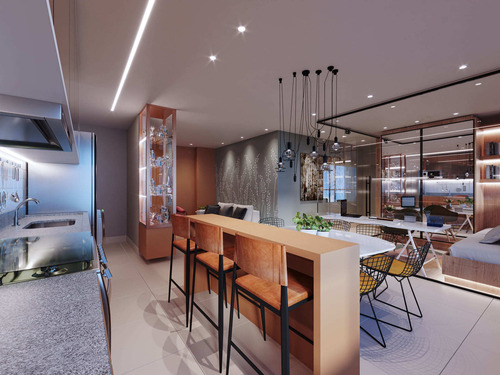 Imagem 17 de 30 de Apartamento À Venda Na Planta Inside Park Home, 3 Quartos Com 3 Suítes, 2 Vagas De Garagem, 91m² , Vila Rosa, Goiânia, Go - Go - Ap0215_insp