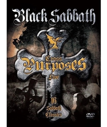 Black Sabbath Cross Purposes Live Dvd Nuevo&-.