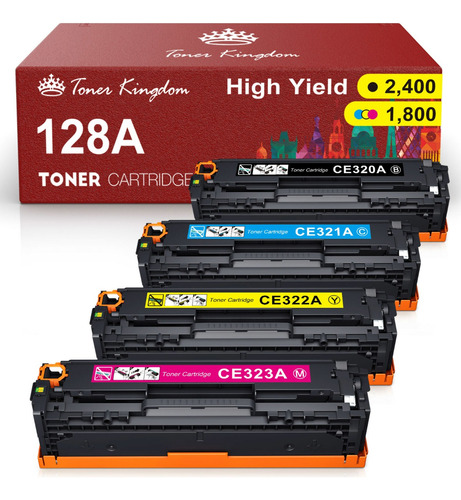 Toner 128a Compatible (ce320a,ce321a,ce322a,ce323a)cm1415w