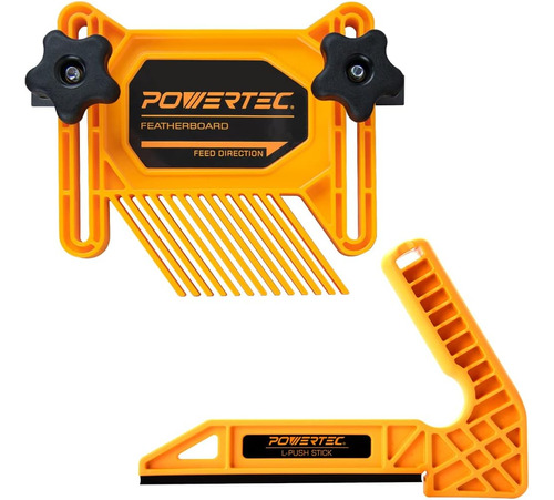 Powertec Pc Kit De Seguridad Para Carpintería Con Tablero De