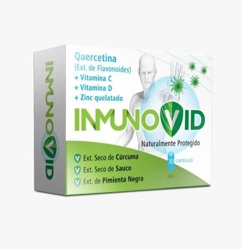 Inmunovid (quercetina + Vit D + Vit C + Zinc)