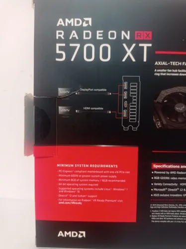 Placa De Video Asus Tuf Gaming Rx 5700xt 8gb