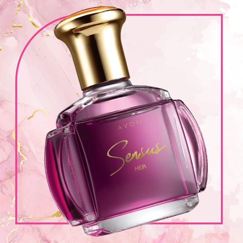 Perfume Sensus Dama Avon Fragancia Frutal Floral Volumen De La Unidad 100 Ml