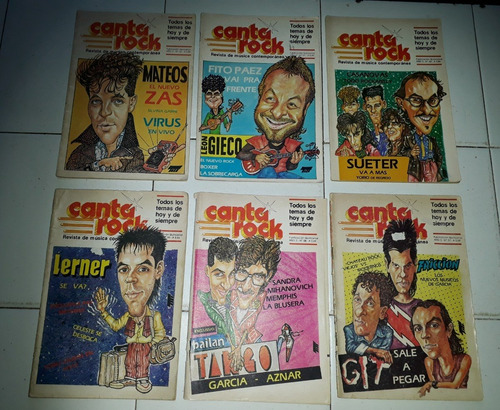 Revistas Canta Rock/toco Y Canto (Usado)