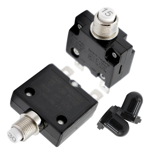 Disyuntor De Circuito Panel Montaje Restaurable Botón