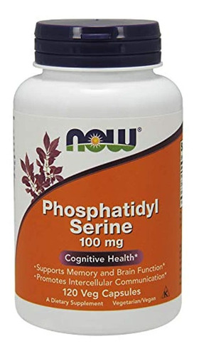 Ahora Supplemnets, Phosphatidyl Serine 100 Mg Con Compuesto